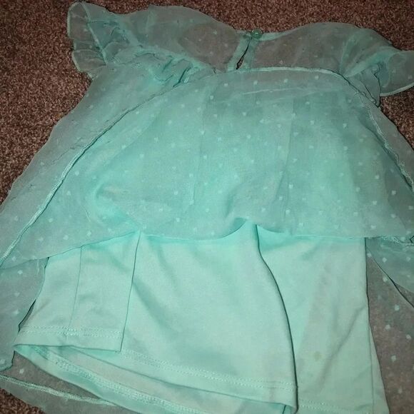 Wonder Nation Blue and Floral Pant Set Size 2T - Picture 2 of 7